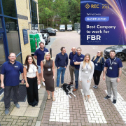 FBR Recruitment Shortlisted for Best Company to Work for at the REC Awards.